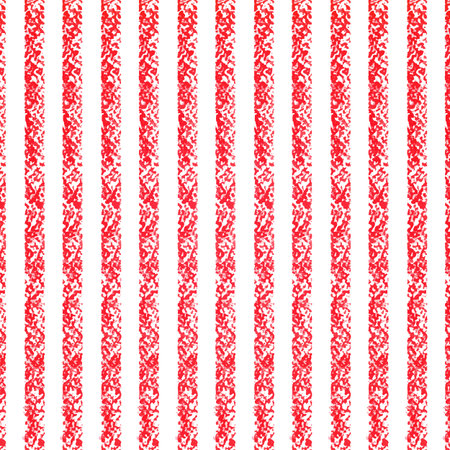 Pastel crayon background with red and white stripesのイラスト素材