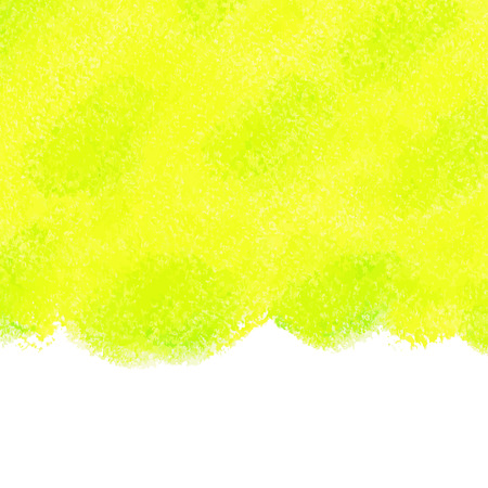 Yellow and green pastel crayon backgroundのイラスト素材