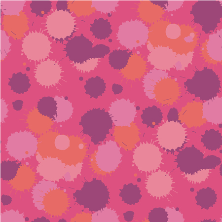 Blot living coral seamless pattern. Vector illustrationのイラスト素材