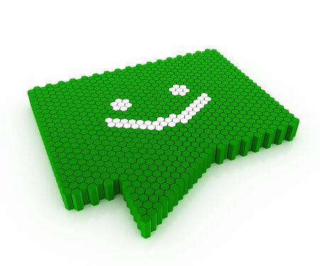 Icon Android messages for mobile phoneの写真素材