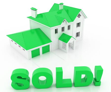 house for saleの写真素材