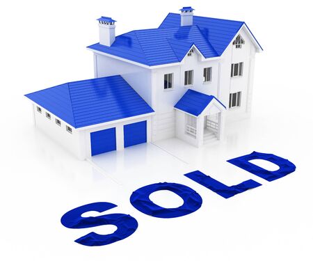 house for saleの写真素材