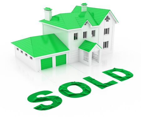 house for saleの写真素材