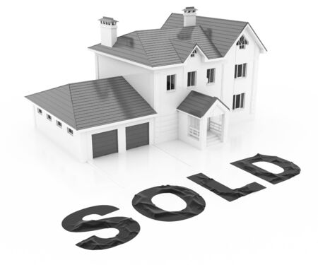 house for saleの写真素材