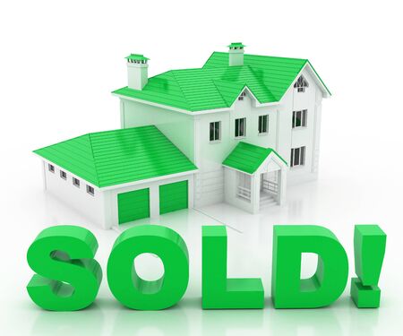 house for saleの写真素材