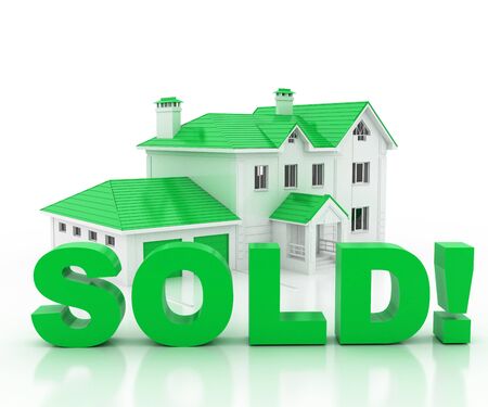 house for saleの写真素材