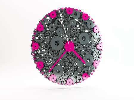 Watch of gears. 3D.の写真素材