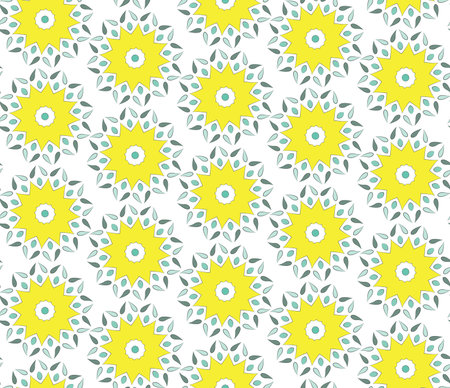 Ethnic seamless patterns. Aztec geometric backgrounds. Stylish navajo fabric. Modern abstract...