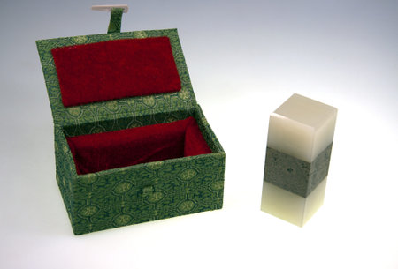 Jade Seal,Chinaの写真素材