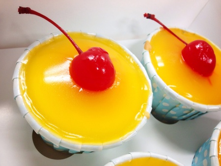 Soft Orange Cup Cakeの素材