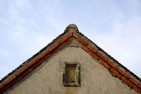ancient house close up