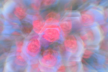 Abstract background, flowersの写真素材