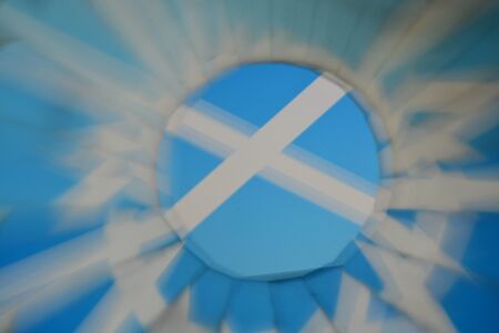 Abstract natural background, kaleidoscope effect, flagsの写真素材