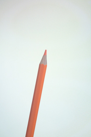 Color pencil on white backgroundの写真素材