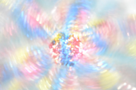 Abstract background, lights, colorful, red, white, gold