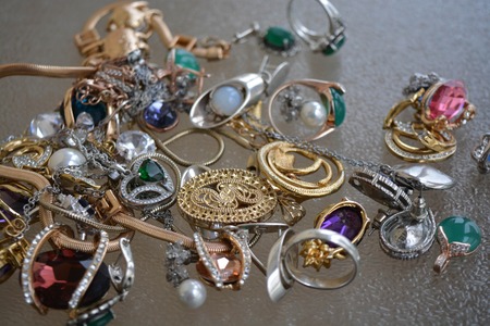 Beautiful jewelryの写真素材