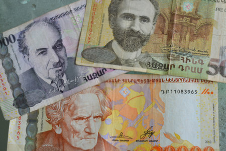 Abstract background, money, financeの写真素材