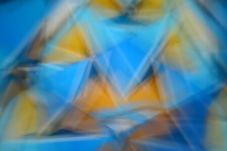 Abstract natural background, kaleidoscope effect, flagsの写真素材