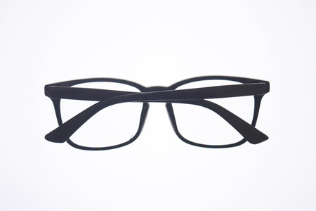 Glasses on white backgroundの写真素材