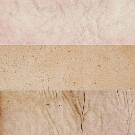 Collection of pink brown abstract vintage backgrounds. Various textures.の写真素材