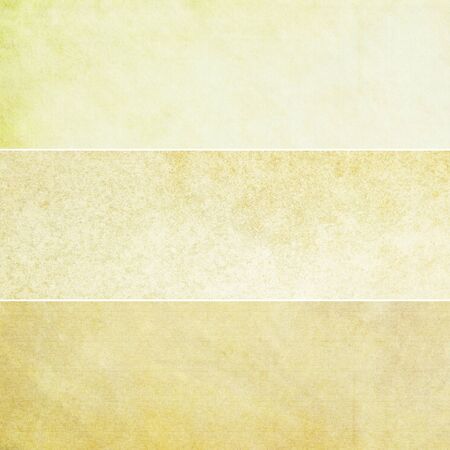 Collection of yellow abstract vintage backgrounds. Various textures.の写真素材