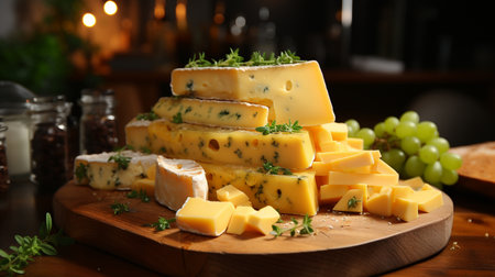 Cheddar cheese recipe. Created by Generative AI Toolsの素材