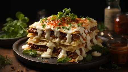 Best Lasagna recipe. Created by Generative AI Toolsの素材