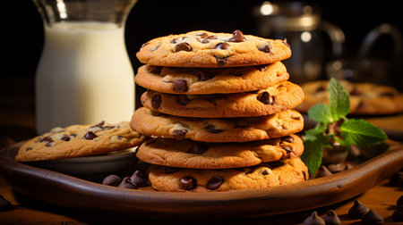 The Best Chocolate Chip Cookie Recipe. Created by Generative AI Toolsの素材