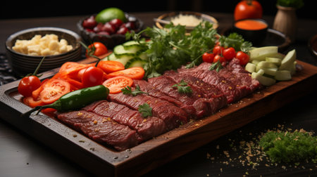 Yakiniku recipe. Created by Generative AI Toolsの素材