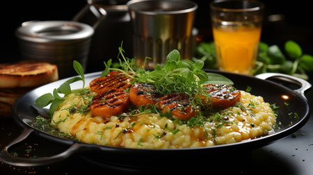 Risotto recipe. Created by Generative AI Toolsの素材