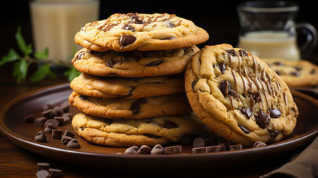 The Best Chocolate Chip Cookie Recipe. Created by Generative AI Toolsの素材