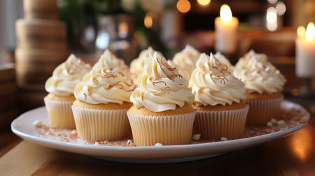 Perfect Vanilla Cupcake Recipe. Created by Generative AI Toolsの素材