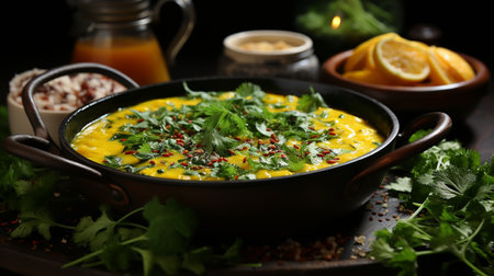 Indian dal recipe. Created by Generative AI Toolsの素材