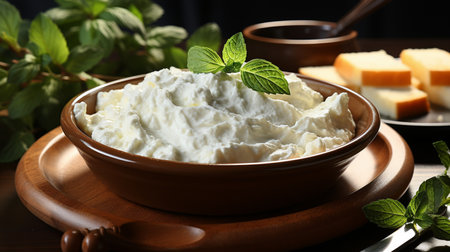 Ricotta Cheese Recipe. Created by Generative AI Toolsの素材
