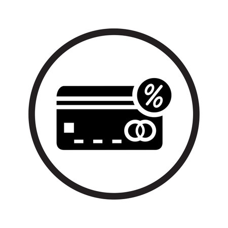 Card discount, card, discount iconのイラスト素材