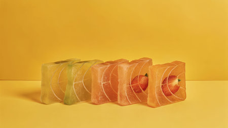 Timelapse of fresh leafy greens freezing in freezer showcasing chlorophyll and frost patterns indoor close-up viewの素材