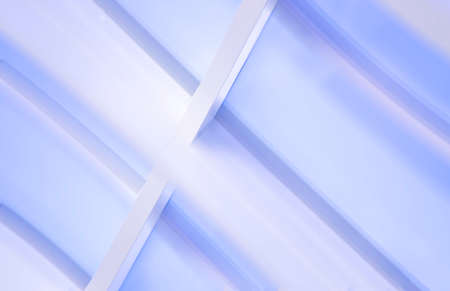 Geometric blue abstract background with triangles and lines.の写真素材