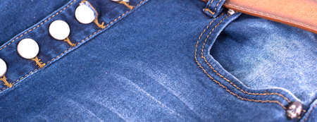 Blue jeansの写真素材