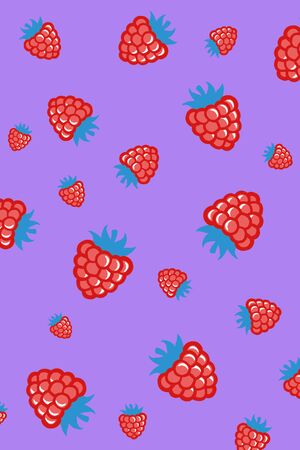 Berries color  pattern on isolated backgroundの写真素材