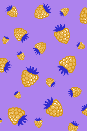 Berries color  pattern on isolated backgroundの写真素材