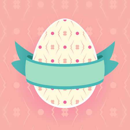 Abstract easter cardのイラスト素材