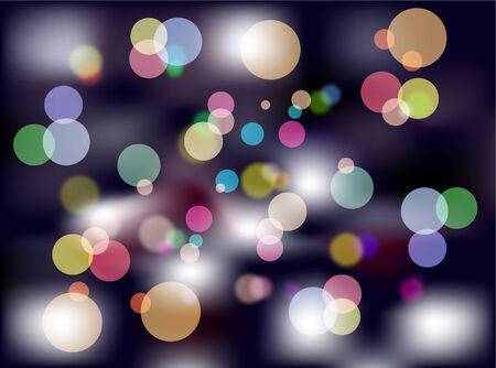 colorful background with a transparent and blurred pointsのイラスト素材