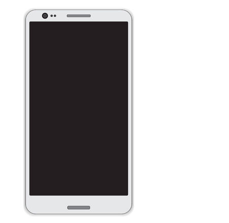 big smartphone illustrationのイラスト素材