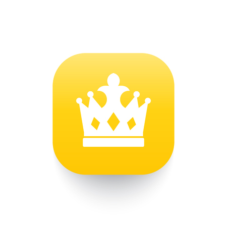 crown icon, royal symbolのイラスト素材
