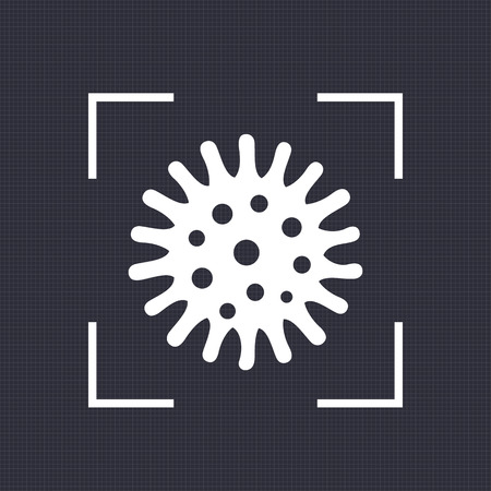 bacteria vector iconのイラスト素材