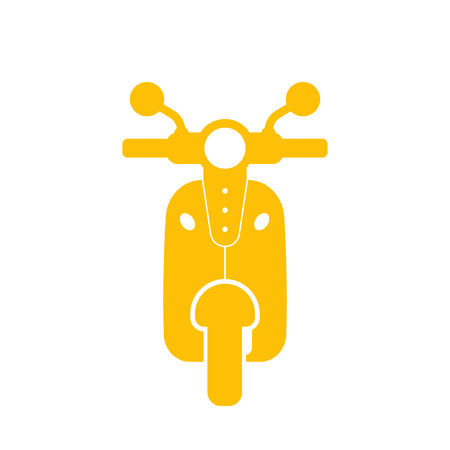 Scooter vector iconのイラスト素材
