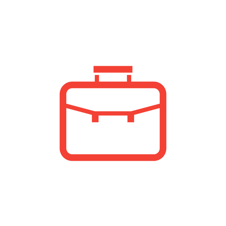 portfolio icon, linear styleのイラスト素材