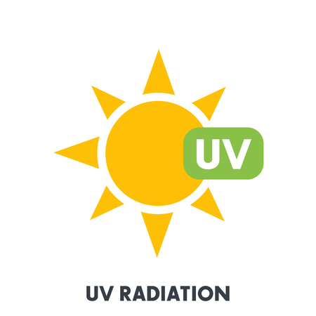 UV radiation signのイラスト素材