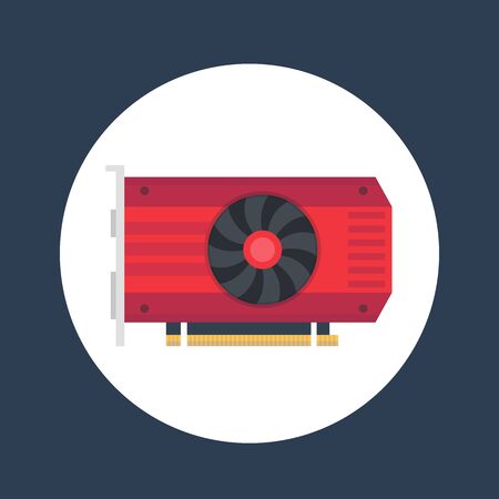 video card iconのイラスト素材