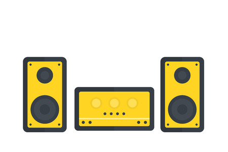 audio system vector illustrationのイラスト素材